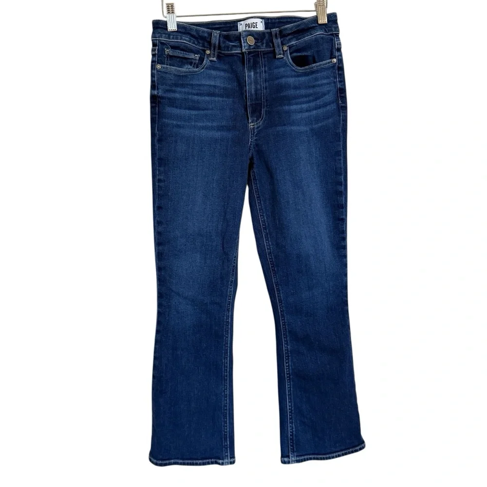 Paige Colette Crop Flare Jeans Women’s Size 27 - Picture 3 of 16